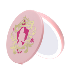 Aurora Compact Mirror with Wireless Power Bank Charging Base