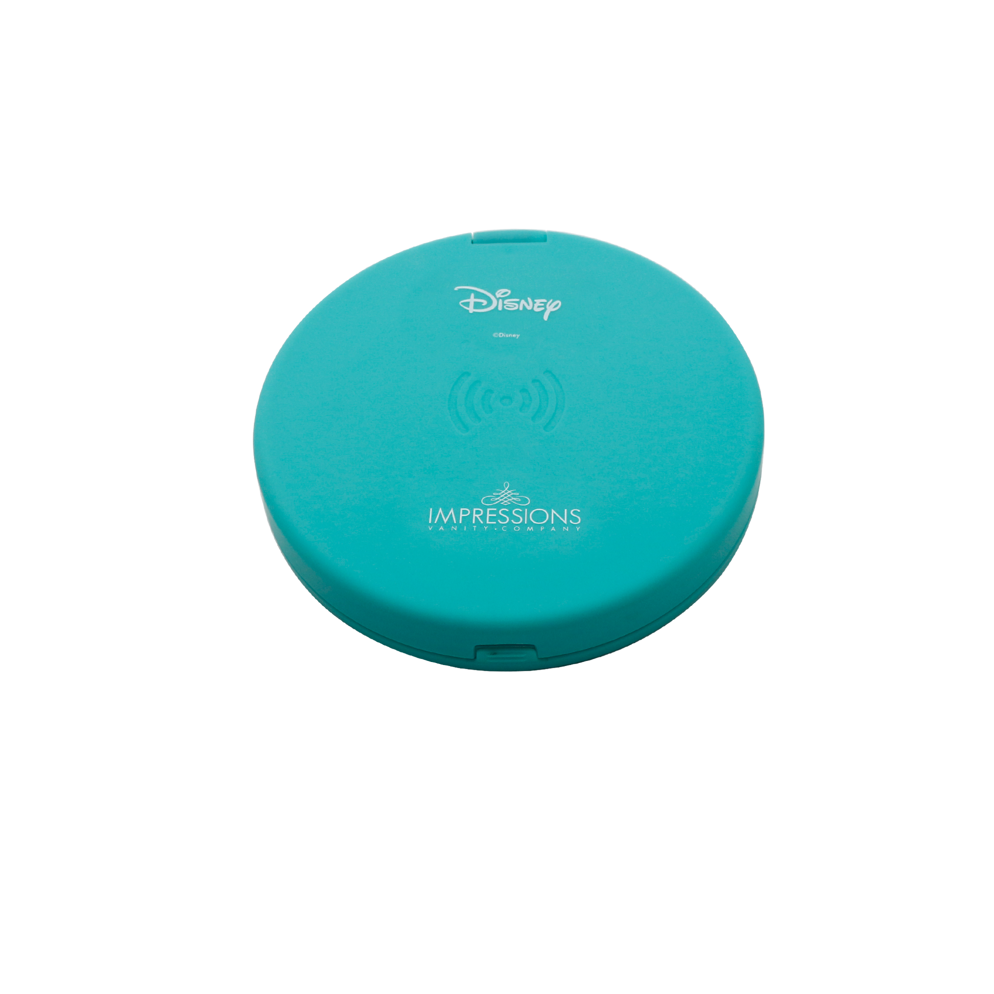 Jasmine Compact Mirror with Wireless Power Bank Charging Base