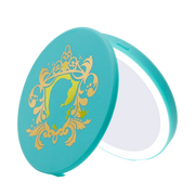 Jasmine Compact Mirror with Wireless Power Bank Charging Base