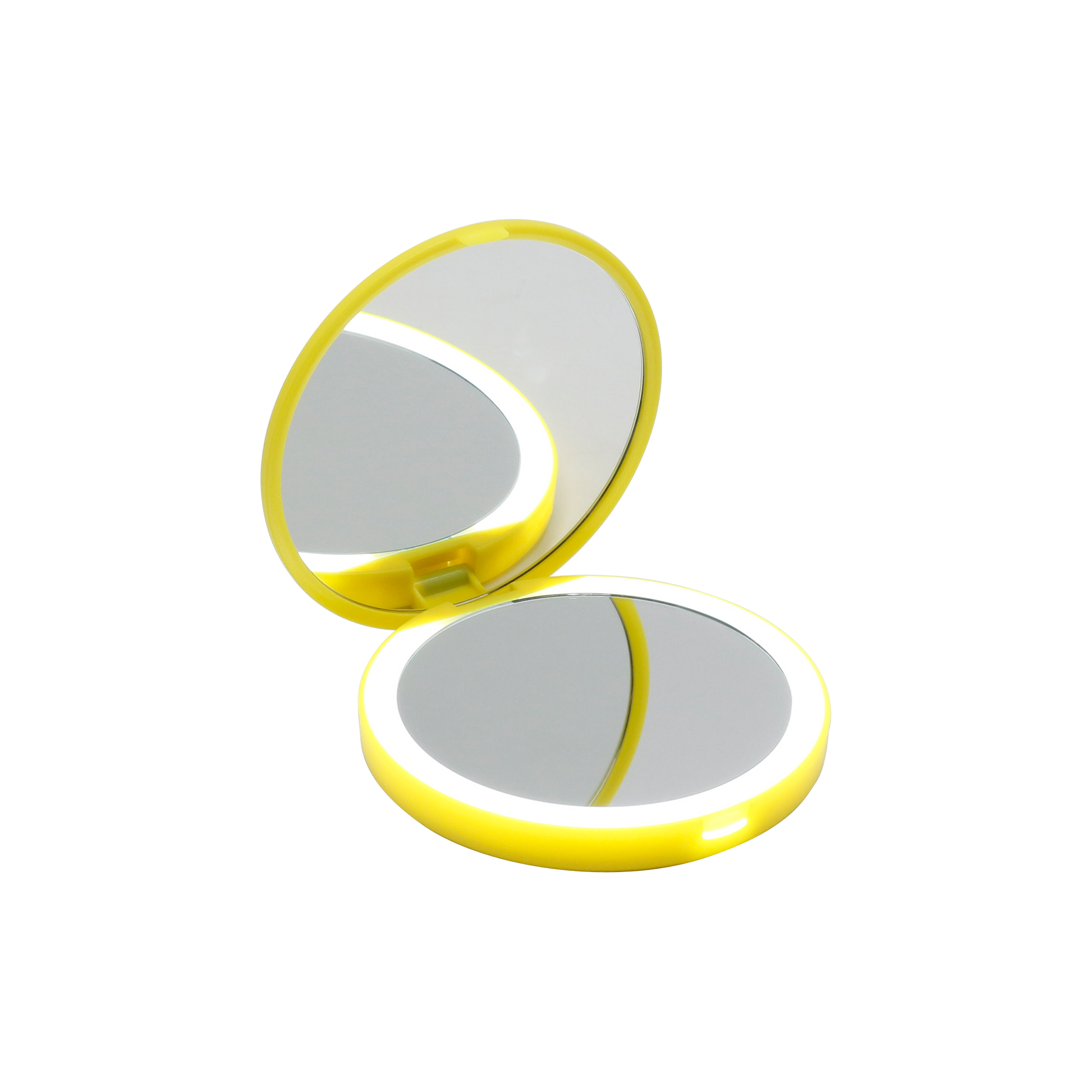 Belle Compact Mirror with Wireless Power Bank Charging Base