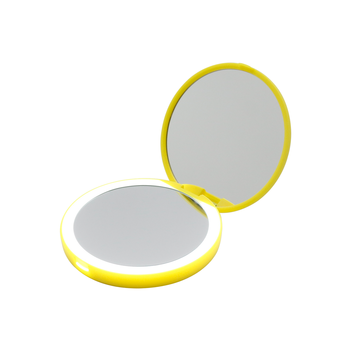 Belle Compact Mirror with Wireless Power Bank Charging Base