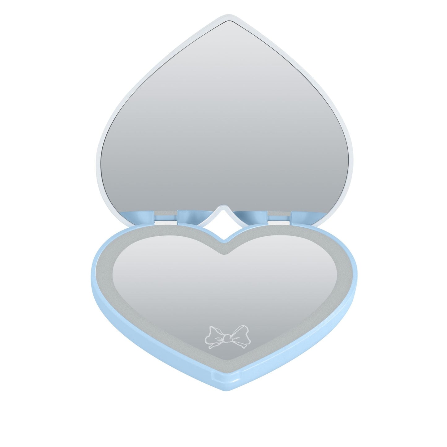 Peanuts™ Snoopy Heart Bow LED Compact Mirror