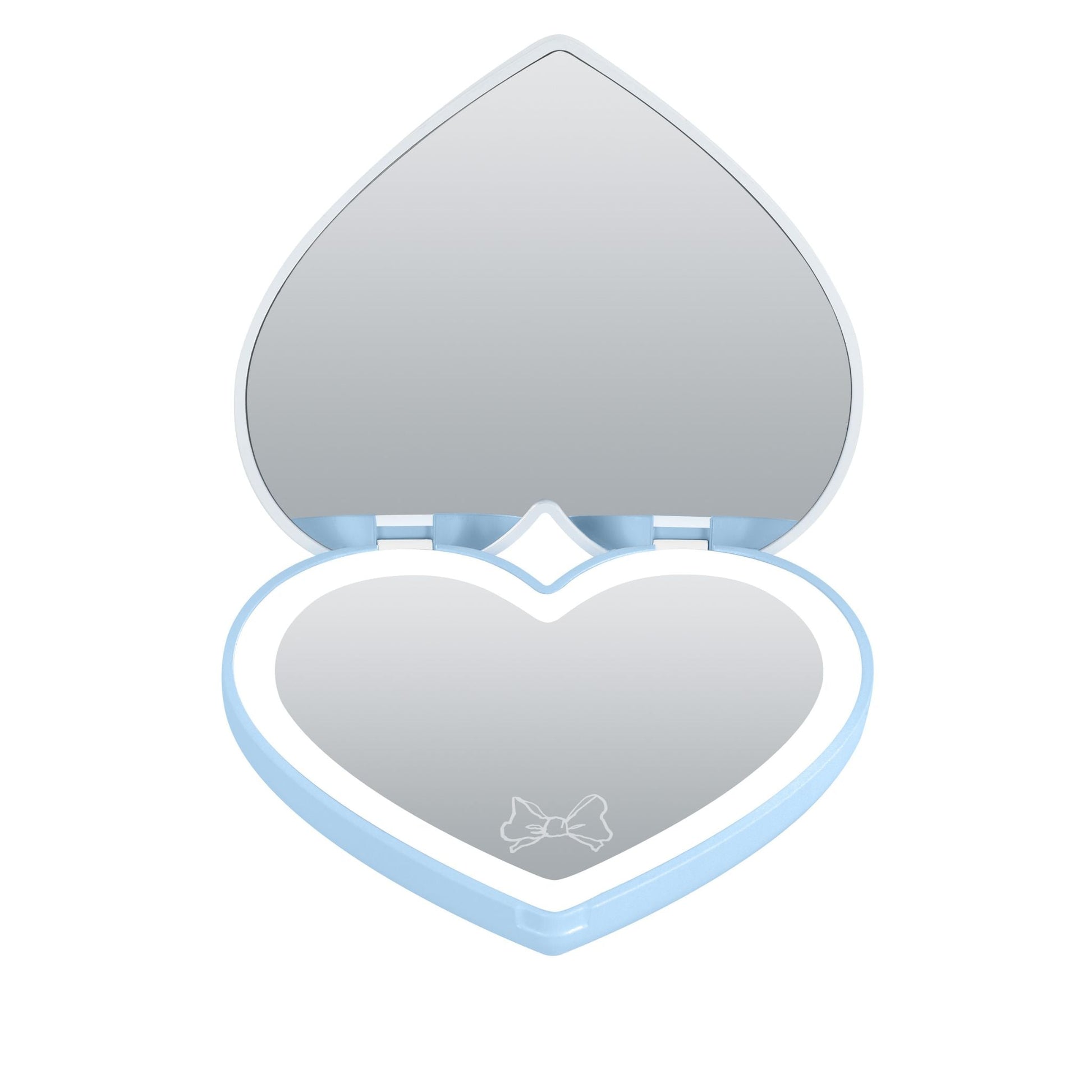 Peanuts™ Snoopy Heart Bow LED Compact Mirror
