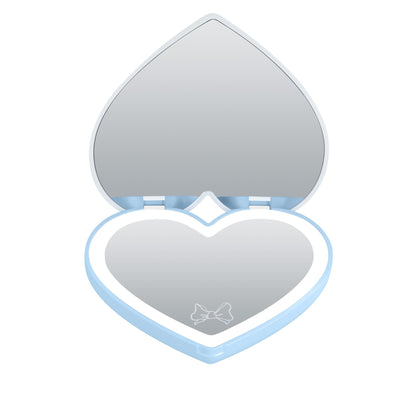 Peanuts™ Snoopy Heart Bow LED Compact Mirror