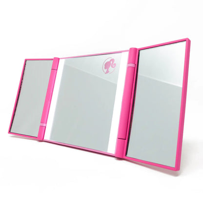 Barbie™ Trifold Mini LED Makeup Mirror