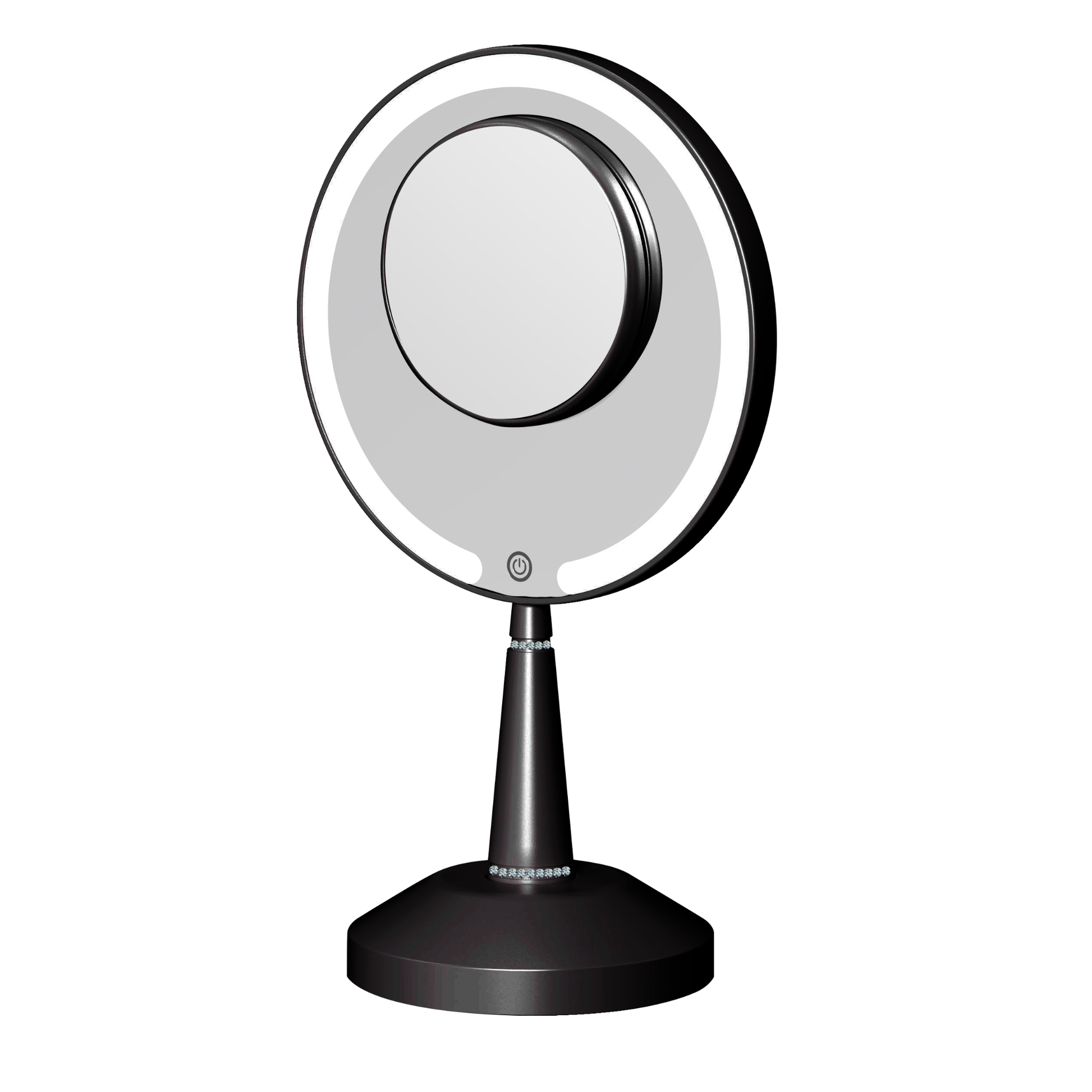 Bijou 2.0 LED Handheld Mirror w/ 5x Magnified Mirror