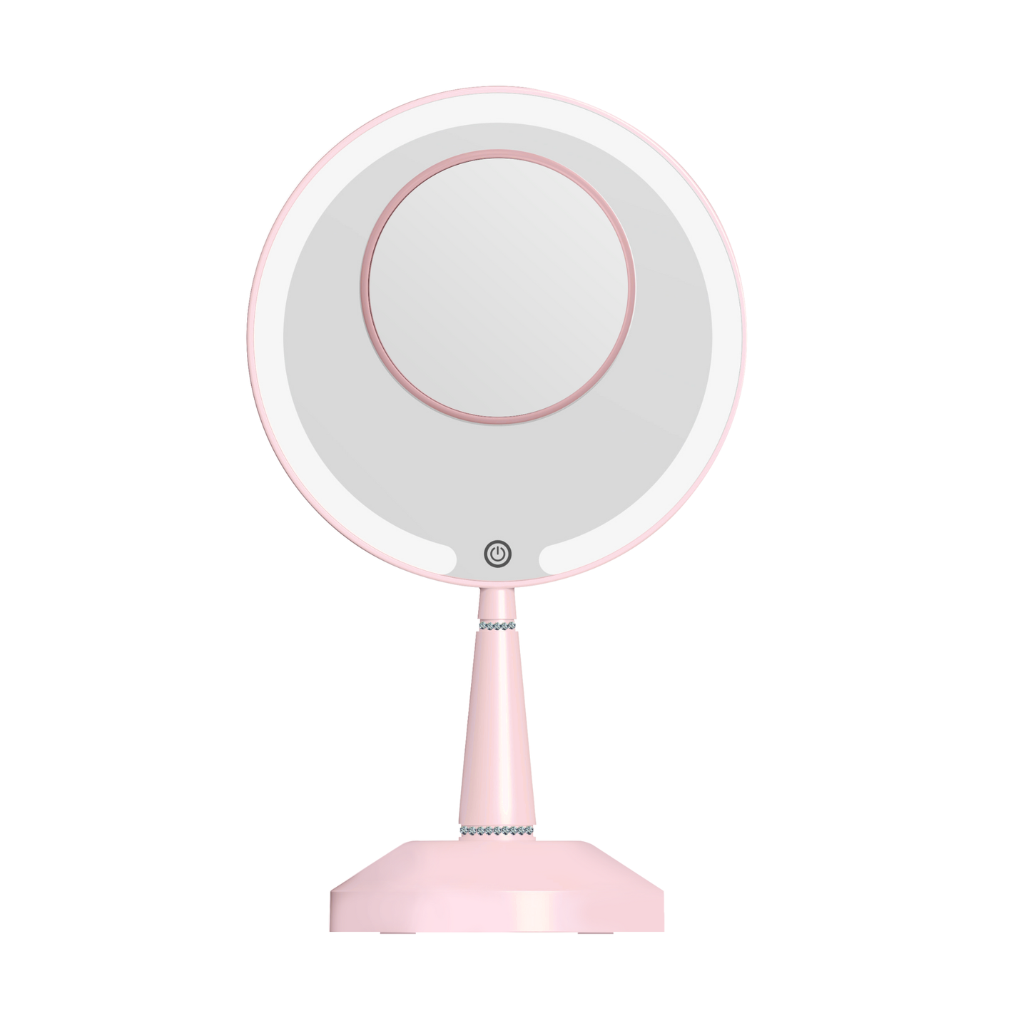 Bijou 2.0 LED Handheld Mirror w/ 5x Magnified Mirror