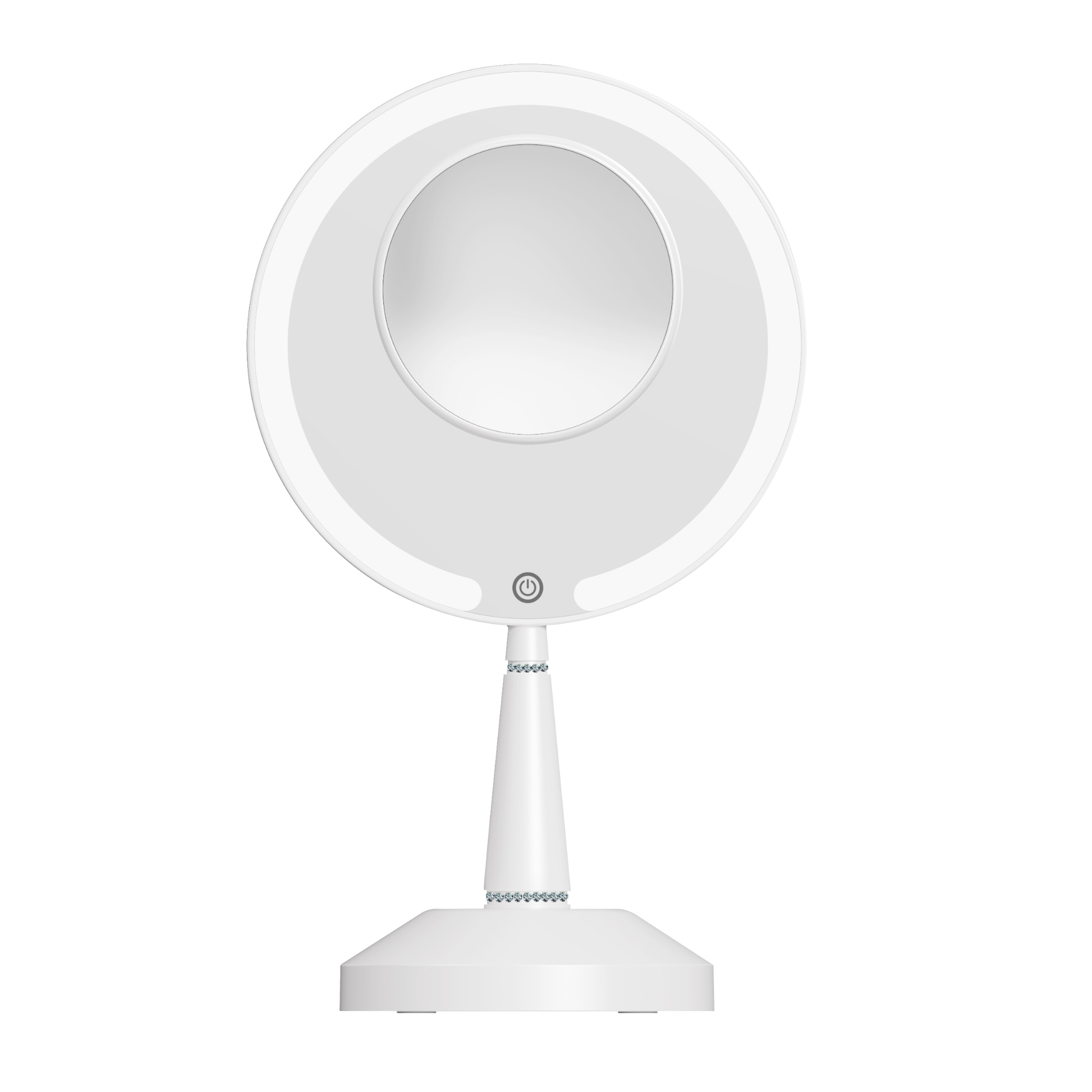 Bijou 2.0 LED Handheld Mirror w/ 5x Magnified Mirror