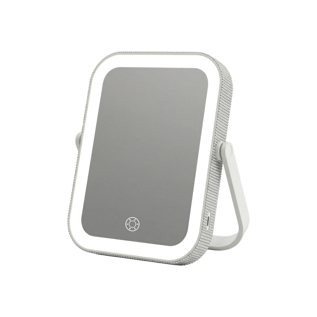 The Bling Collection Portrait Dual Sided Tabletop LED Mirror
