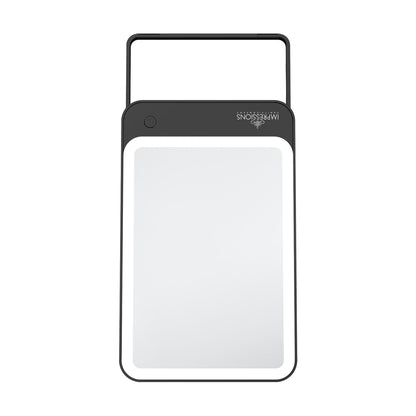 Chic Tri-Tone LED Makeup Mirror with Stand