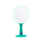 Ariel LED Handheld Makeup Mirror With Standing Base