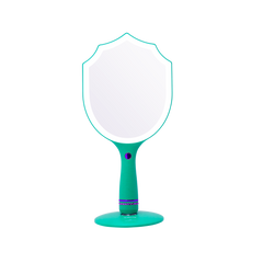 Ariel LED Handheld Makeup Mirror With Standing Base