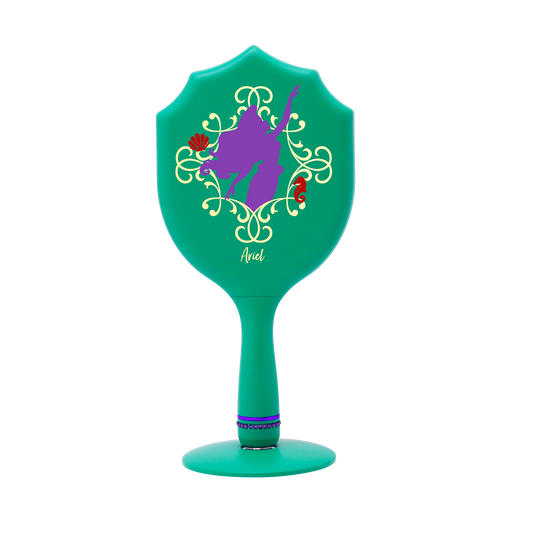 Ariel LED Handheld Makeup Mirror With Standing Base