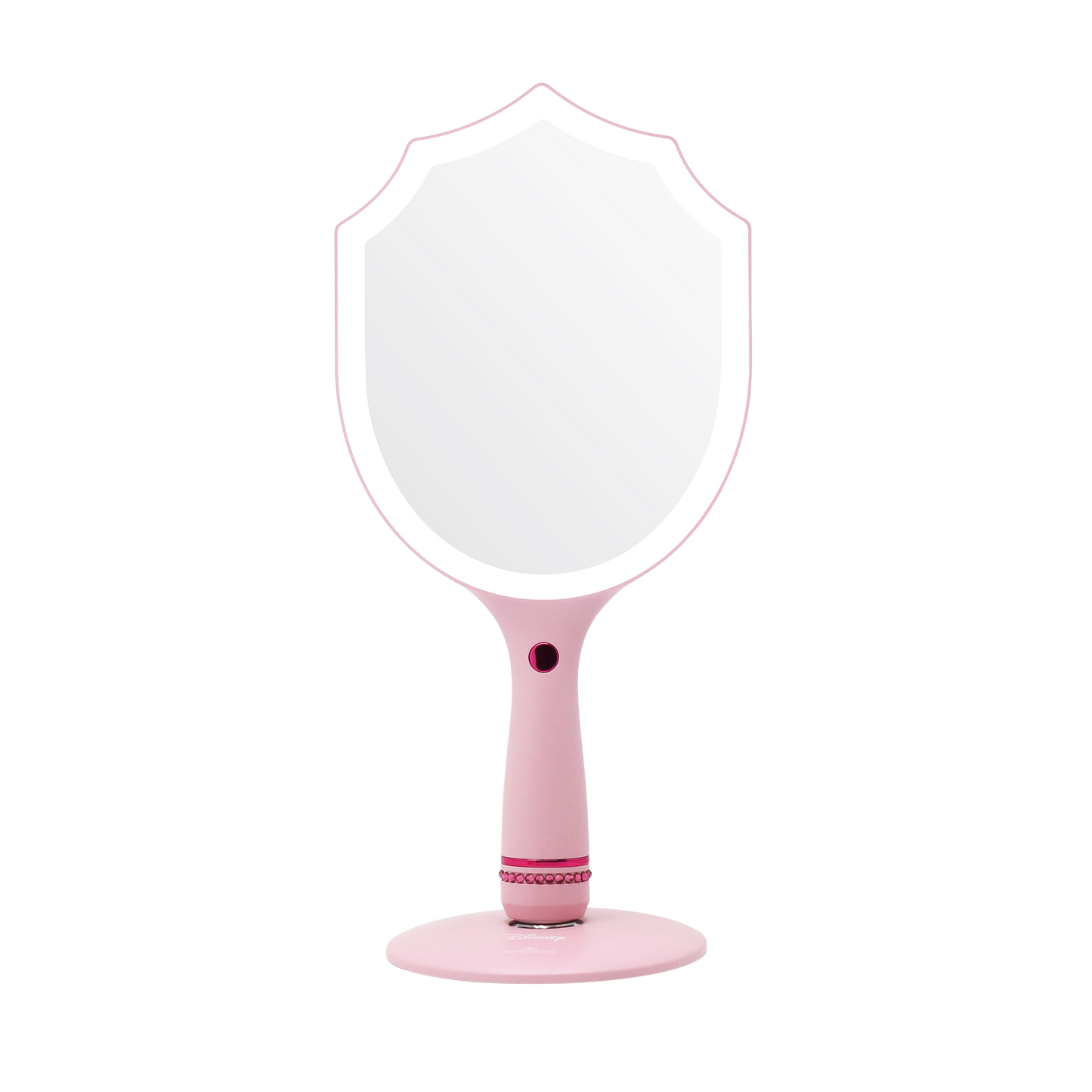 Aurora LED Handheld Makeup Mirror With Standing Base