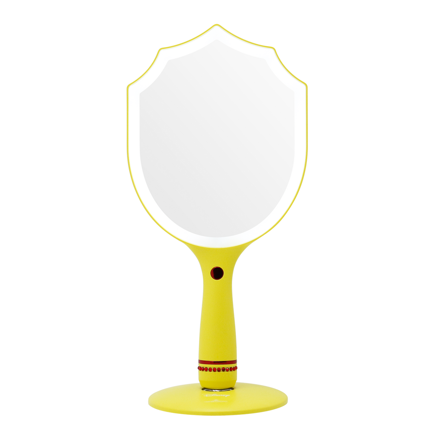 Belle LED Handheld Makeup Mirror With Standing Base