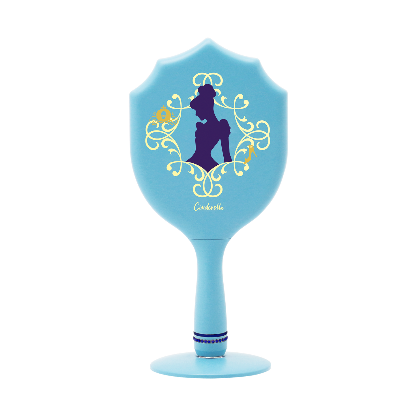 Cinderella LED Handheld Makeup Mirror With Standing Base