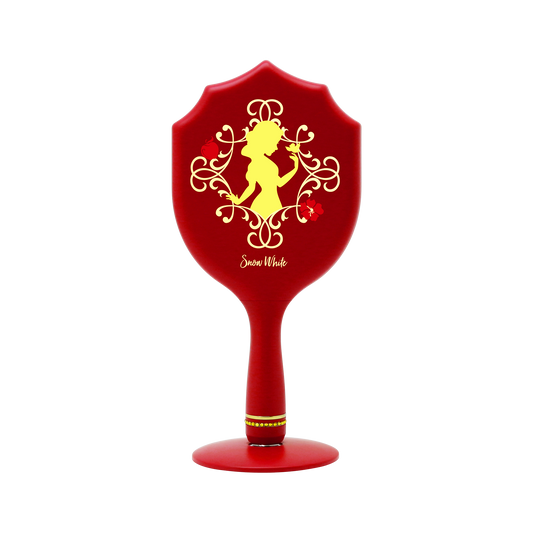 Snow White LED Handheld Makeup Mirror With Standing Base
