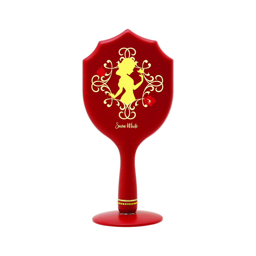 Espejo de maquillaje de mano LED de princesas Disney con base de pie