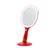 Snow White LED Handheld Makeup Mirror With Standing Base