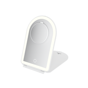 Elera Arch LED Travel Mirror w/ 10x Magnified Mirror