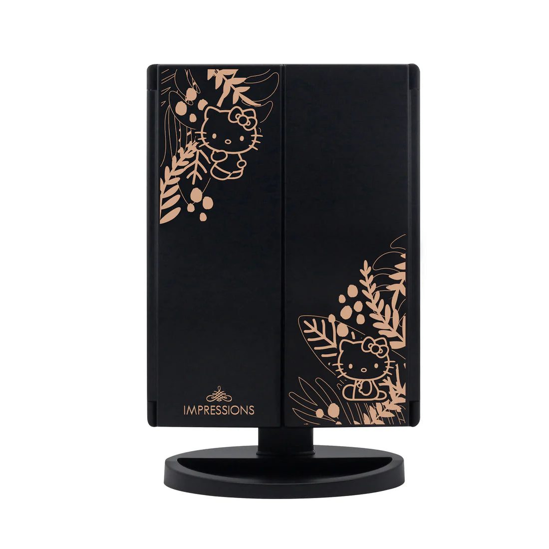 Hello Kitty Trifold LED Makeup Mirror with Magnification