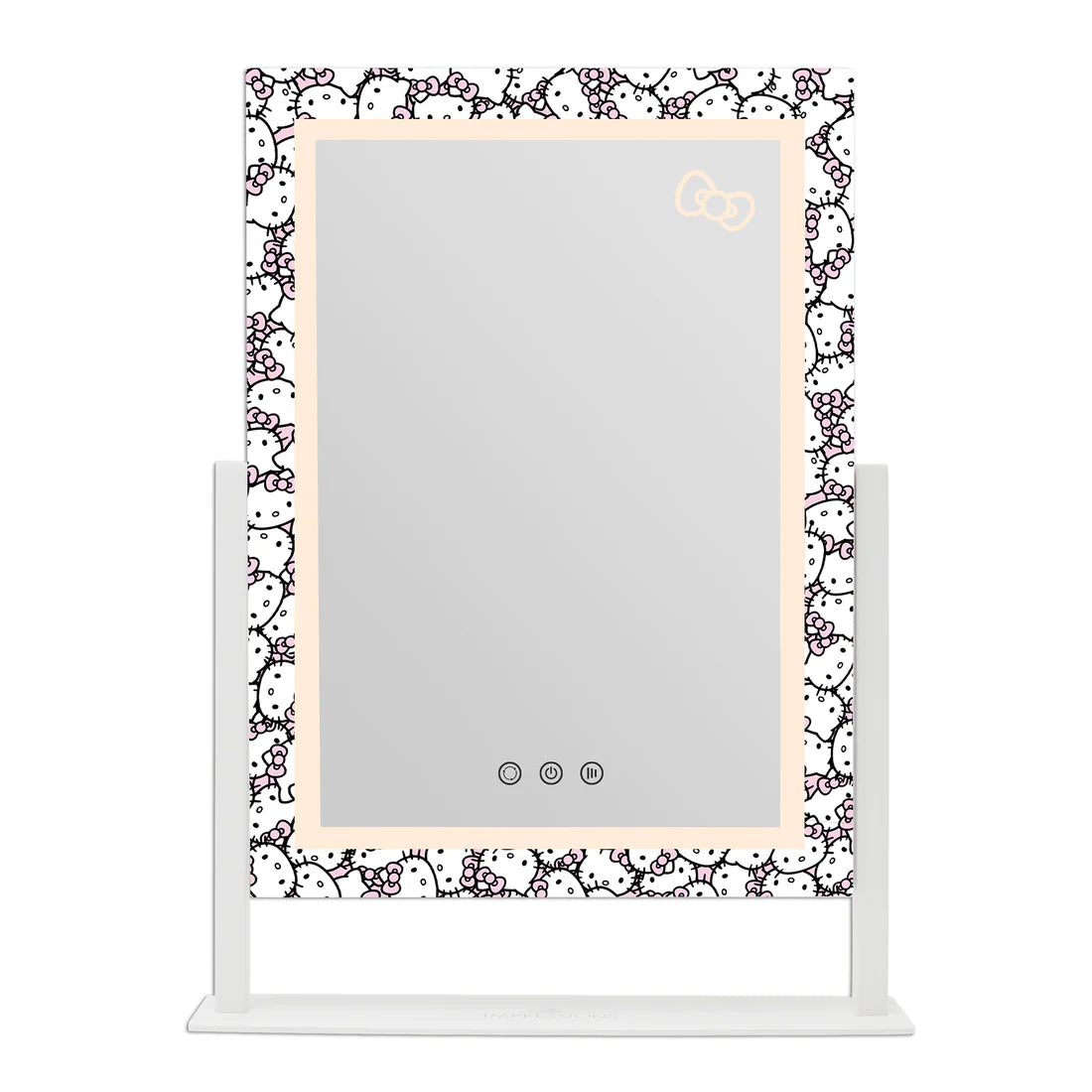 Espejo de maquillaje LED tricolor Hello Kitty 