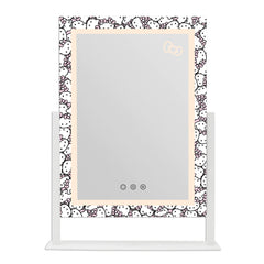 Espejo de maquillaje LED tricolor Hello Kitty 