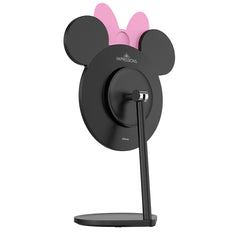 Espejo de maquillaje de mesa con luz LED y diseño de Minnie Mouse Bowtiful