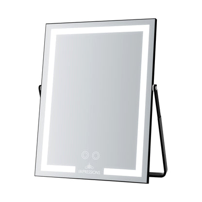 The Muse Tri-Tone LED Easel Makeup Mirror