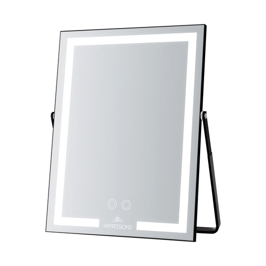 The Muse Tri-Tone LED Easel Makeup Mirror