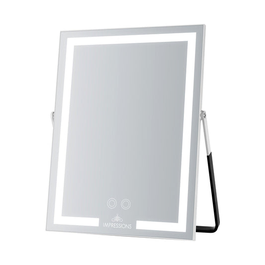 The Muse Tri-Tone LED Easel Makeup Mirror