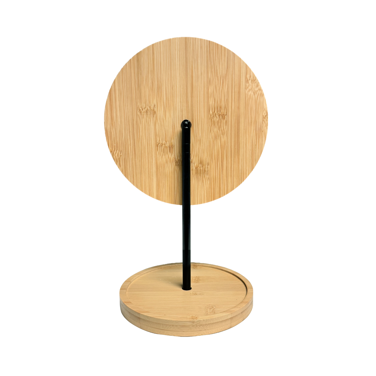 Zen Round LED Makeup Mirror w/ Catchall Tray