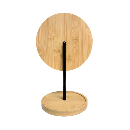 Zen Round LED Makeup Mirror w/ Catchall Tray