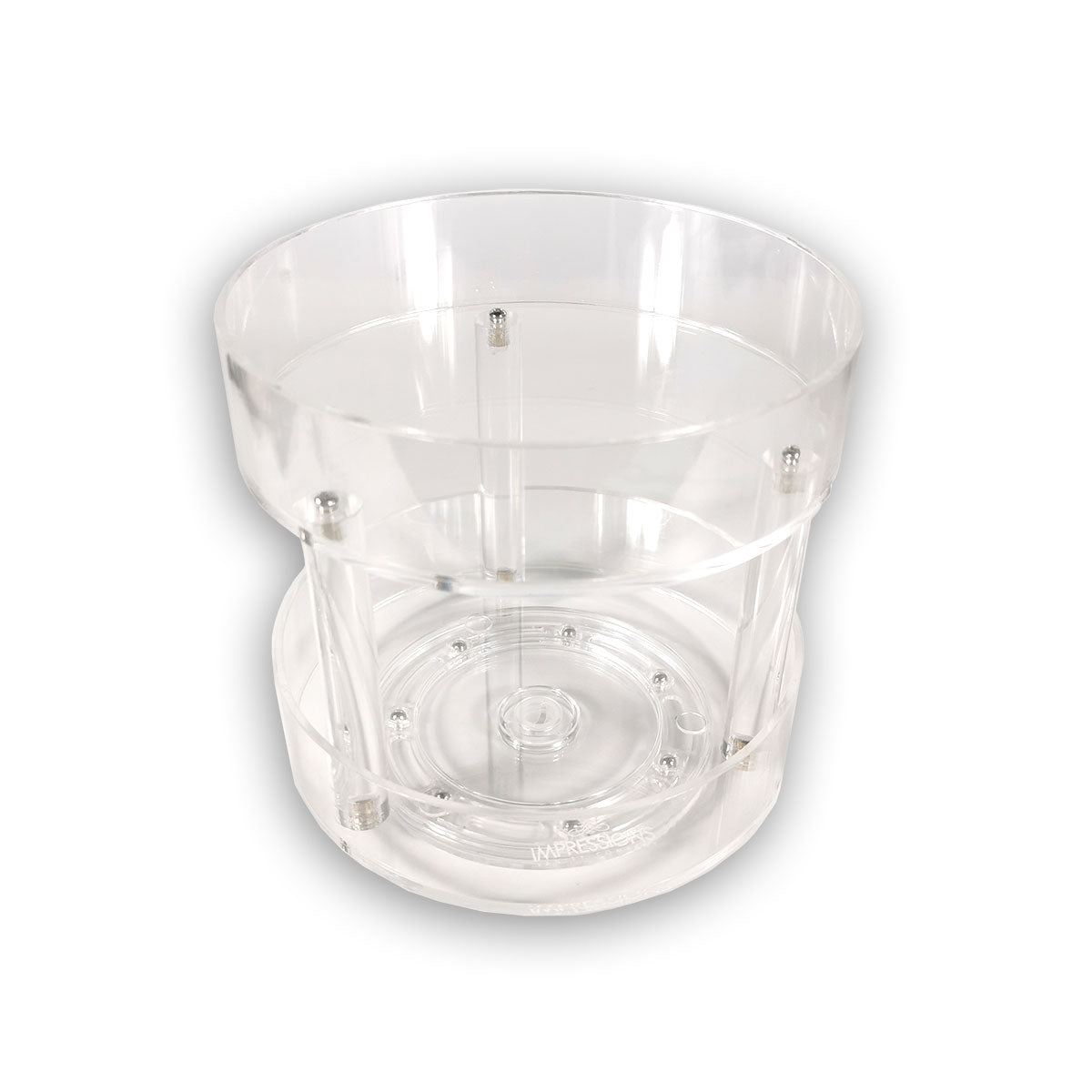 2-Tier Rotating Acrylic Organizer