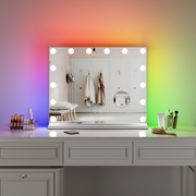 AuraVitra RGB Backlit Midi Vanity Mirror