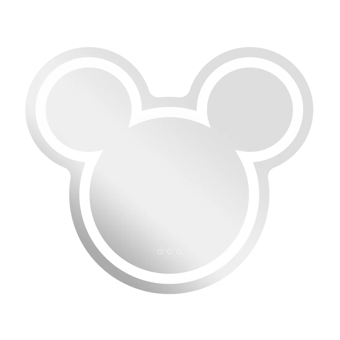 Espejo de pared LED de Mickey Mouse