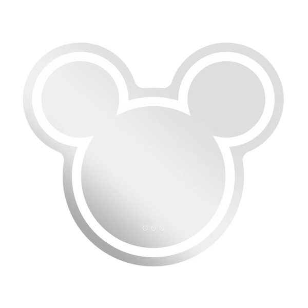 Espejo de pared LED de Mickey Mouse