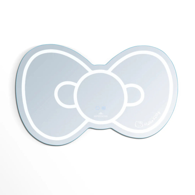 Hello Kitty® RGB Bow Wall Mirror W/ Detachable Base