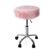 Momo Faux Fur Vanity Stool