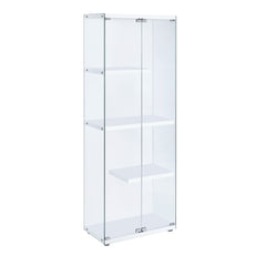 Ice Display Cabinet (With White Shelves)