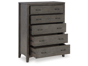 Montillan Five Drawer Chest