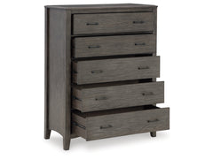 Montillan Five Drawer Chest