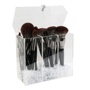 Diamond Collection Acrylic Makeup Brush Holder