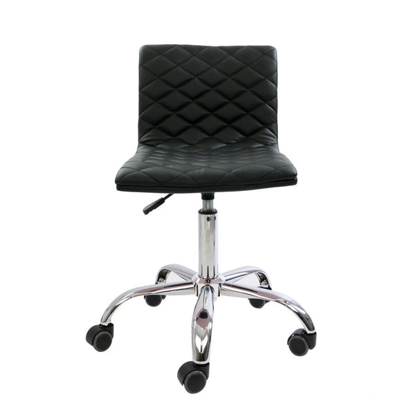 Eliza Diamond Quilted Vanity Chair