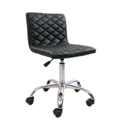 Eliza Diamond Quilted Vanity Chair