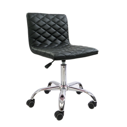 Eliza Diamond Quilted Vanity Chair