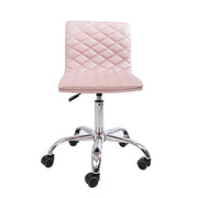Eliza Diamond Quilted Vanity Chair