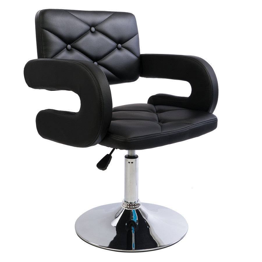 Vera Diamond Tufted Vanity Chair