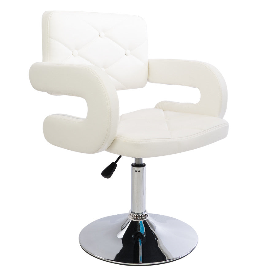 Vera Diamond Tufted Vanity Chair