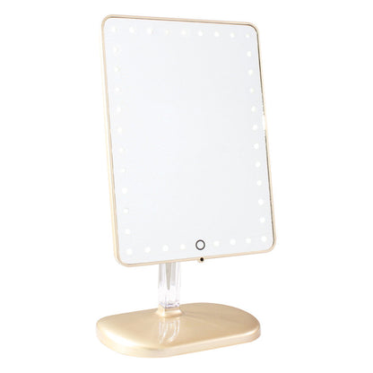 Touch Pro LED Makeup Mirror with Bluetooth Audio+Speakerphone & USB Charger